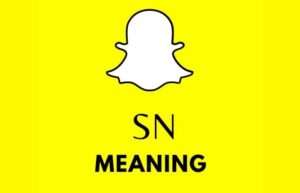 what does sn mean on snapchat, sn meaning, what does sn mean