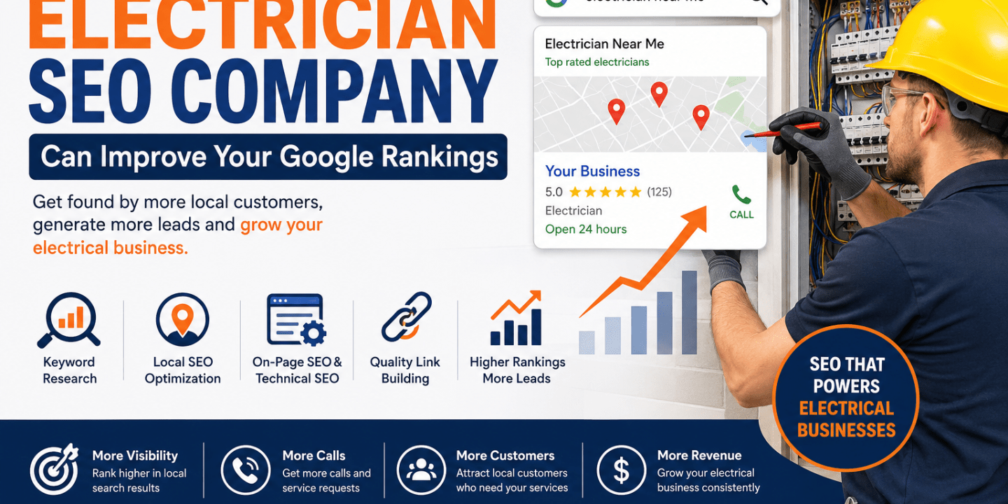 How an Electrician SEO Company Can Improve Your Google Rankings