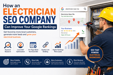 How an Electrician SEO Company Can Improve Your Google Rankings