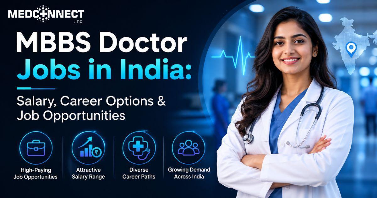 MBBS Doctor Jobs in India: Salary, Career Options & Job Opportunities
